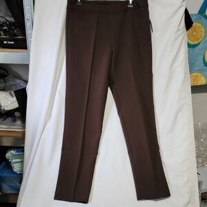 Zac & Rachel Chocolate Straight Leg Pants